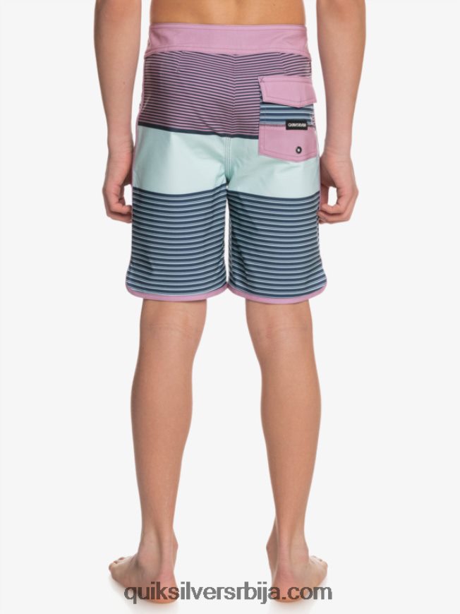 децаци Quiksilver 8-16 сурфсилк тијуана итх 17 боардсхорт прашњава орхидеја Z824VN2270