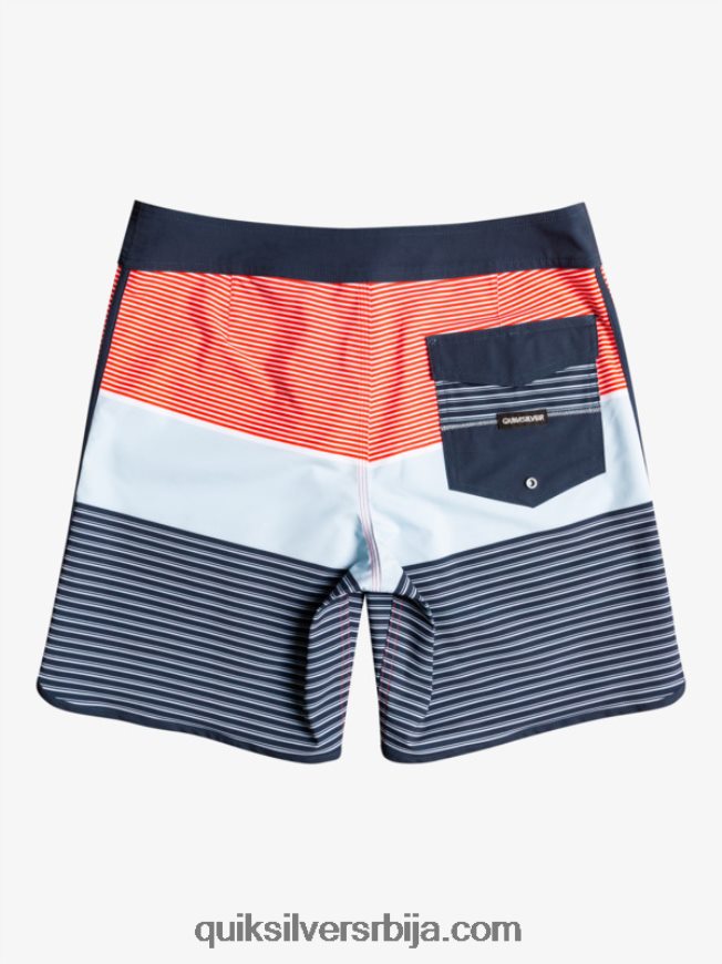 децаци Quiksilver 8-16 сурфсилк тијуана итх 17 боардсхорт високог ризика црвена Z824VN2272