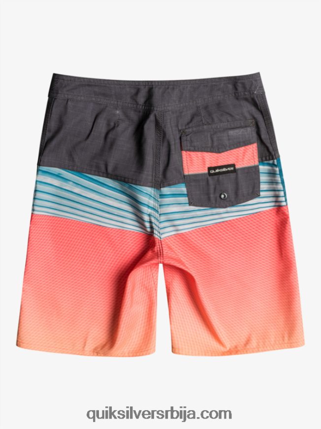 децаци Quiksilver 8-16 свакодневни панел итх 17 боардсхорт наранџасти поп Z824VN2275