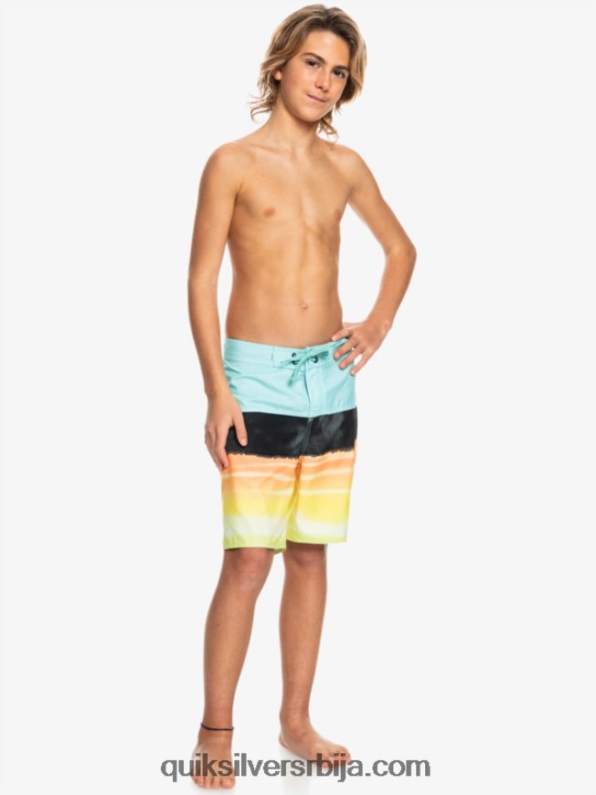 децаци Quiksilver 8-16 свакодневни панел итх 17 боардсхорт анђео плави Z824VN2277