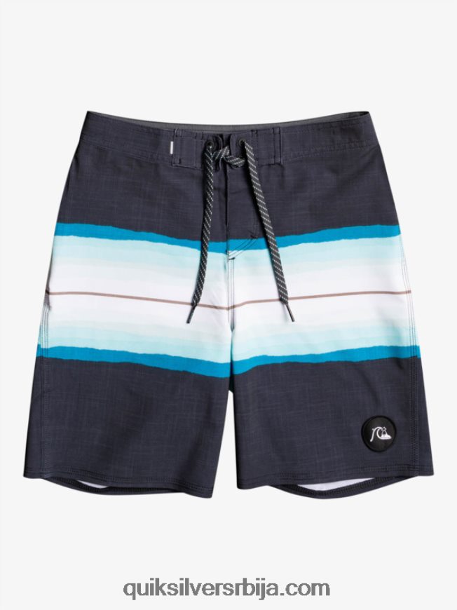 децаци Quiksilver 8-16 сурфсилк смола нијанса 17 шортс црн Z824VN2301