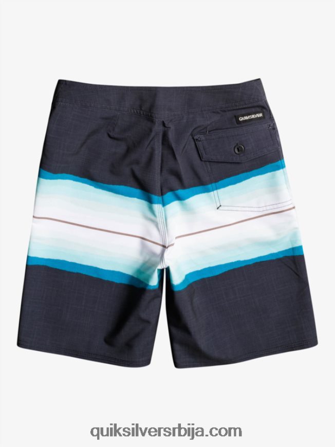 децаци Quiksilver 8-16 сурфсилк смола нијанса 17 шортс црн Z824VN2301