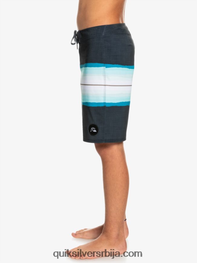 децаци Quiksilver 8-16 сурфсилк смола нијанса 17 шортс црн Z824VN2301