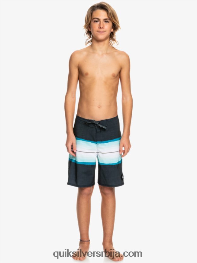 децаци Quiksilver 8-16 сурфсилк смола нијанса 17 шортс црн Z824VN2301