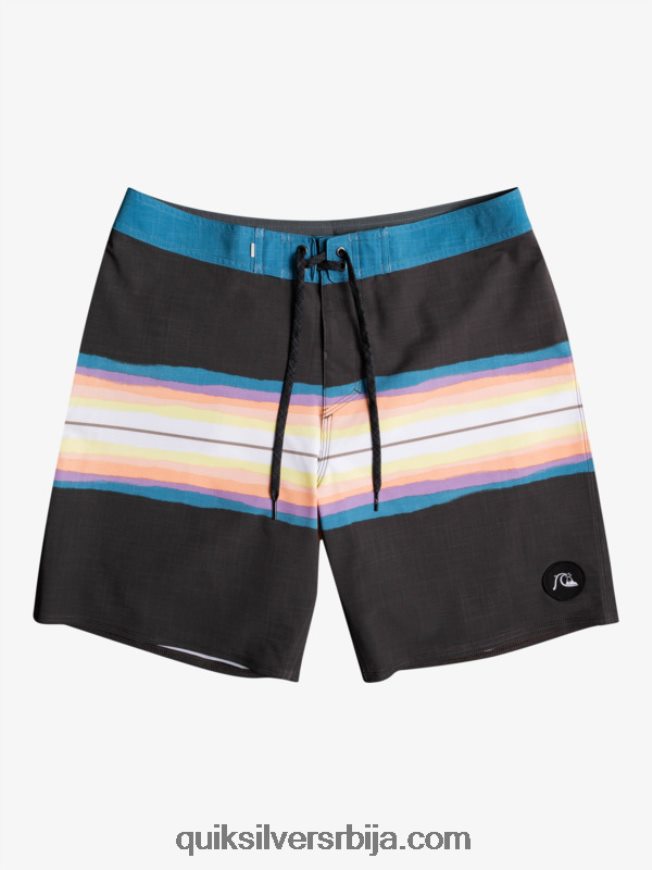 децаци Quiksilver 8-16 сурфсилк смола нијанса 17 шортс тармац Z824VN2303