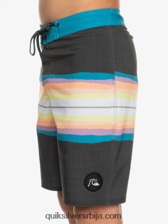 децаци Quiksilver 8-16 сурфсилк смола нијанса 17 шортс тармац Z824VN2303