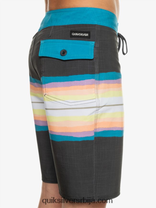 децаци Quiksilver 8-16 сурфсилк смола нијанса 17 шортс тармац Z824VN2303