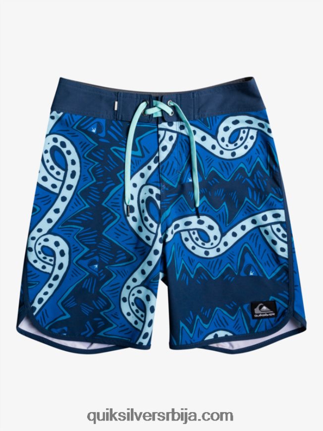 децаци Quiksilver 8-16 сурфсилк 17 шорц за даску инсигниа блуе Z824VN2328