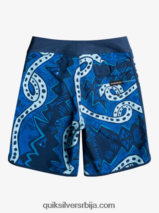 децаци Quiksilver 8-16 сурфсилк 17 шорц за даску инсигниа блуе Z824VN2328