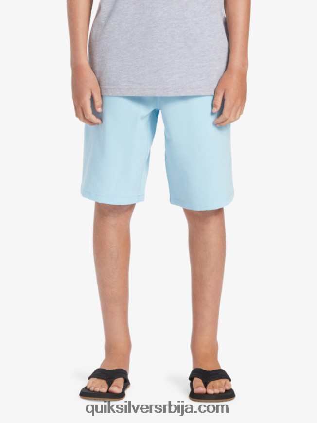 децаци Quiksilver 8-16 океански еластични 18 водоземци небеско плаветнило Z824VN2068