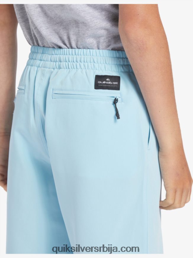 децаци Quiksilver 8-16 океански еластични 18 водоземци небеско плаветнило Z824VN2068