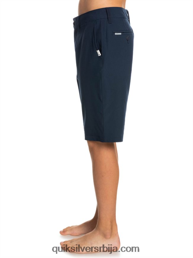 децаци Quiksilver 8-16 океан унион 19 амфибијски шортс морнарски сако Z824VN1934