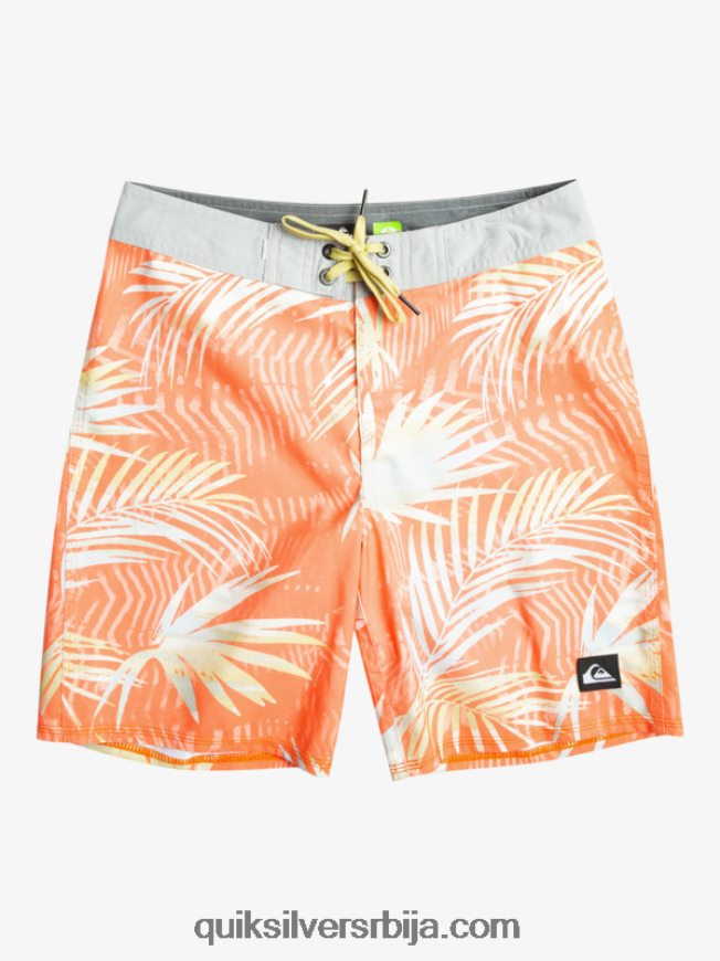 децаци Quiksilver 8-16 свакодневних кс 69 16 кратких хлачица свеж лосос Z824VN2139