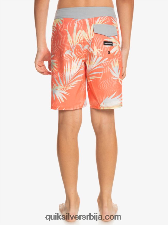 децаци Quiksilver 8-16 свакодневних кс 69 16 кратких хлачица свеж лосос Z824VN2139