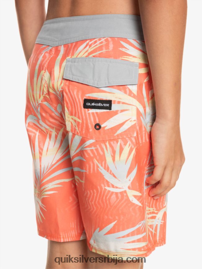 децаци Quiksilver 8-16 свакодневних кс 69 16 кратких хлачица свеж лосос Z824VN2139