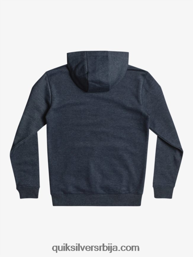 децаци Quiksilver 8-16 велики лого од флиса морнарски блејзер хеатхер Z824VN2247