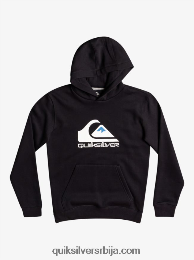 децаци Quiksilver 8-16 велики лого од флиса црн Z824VN2248