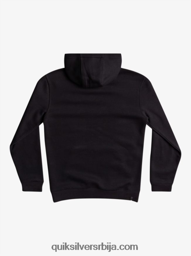 децаци Quiksilver 8-16 велики лого од флиса црн Z824VN2248