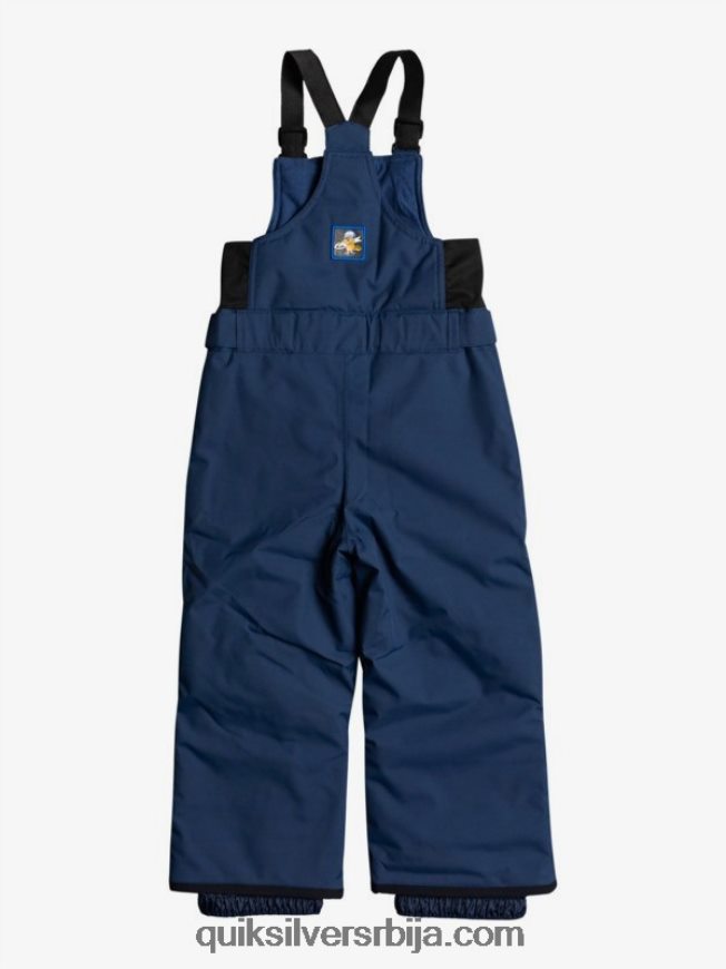 децаци Quiksilver 2-7 боогие изоловане тамноплаве снежне панталоне инсигниа блуе Z824VN2296