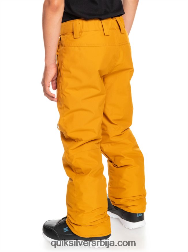 децаци Quiksilver Снежне панталоне 8-16 боквице браон Z824VN2293