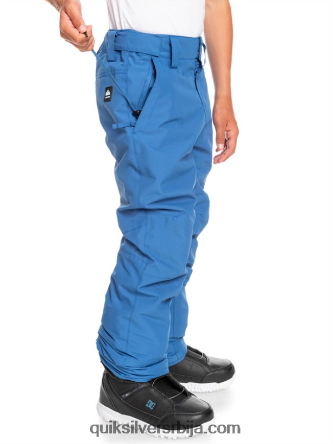 децаци Quiksilver Снежне панталоне 8-16 светли кобалт Z824VN2294