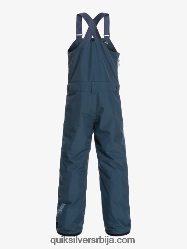 децаци Quiksilver 8-16 масх уп изоловане панталоне за снег инсигниа блуе Z824VN2319
