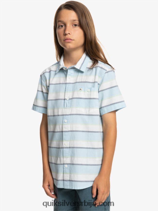 децаци Quiksilver Кошуља 8-16 цали сунрисе бели кали излазак сунца 231 Z824VN2158