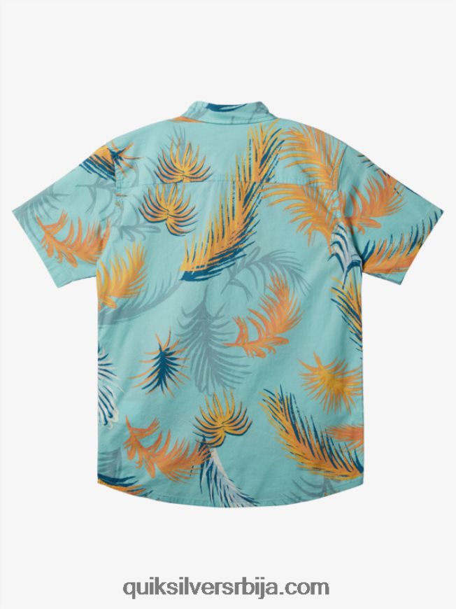 децаци Quiksilver Тропицал глитцх кошуља кратких рукава анђео плава тропска грешка Z824VN1912