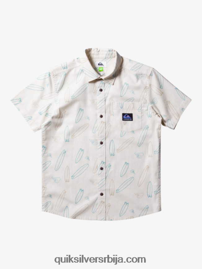 децаци Quiksilver где је моја даска кошуља кратких рукава бреза где је моја табла Z824VN2008