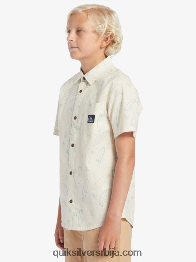 децаци Quiksilver где је моја даска кошуља кратких рукава бреза где је моја табла Z824VN2008