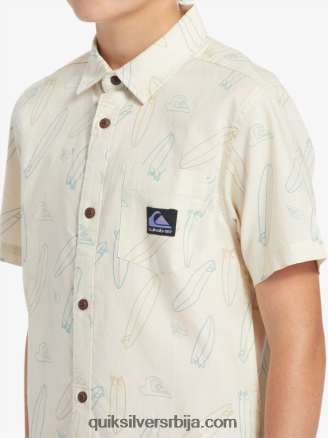 децаци Quiksilver где је моја даска кошуља кратких рукава бреза где је моја табла Z824VN2008