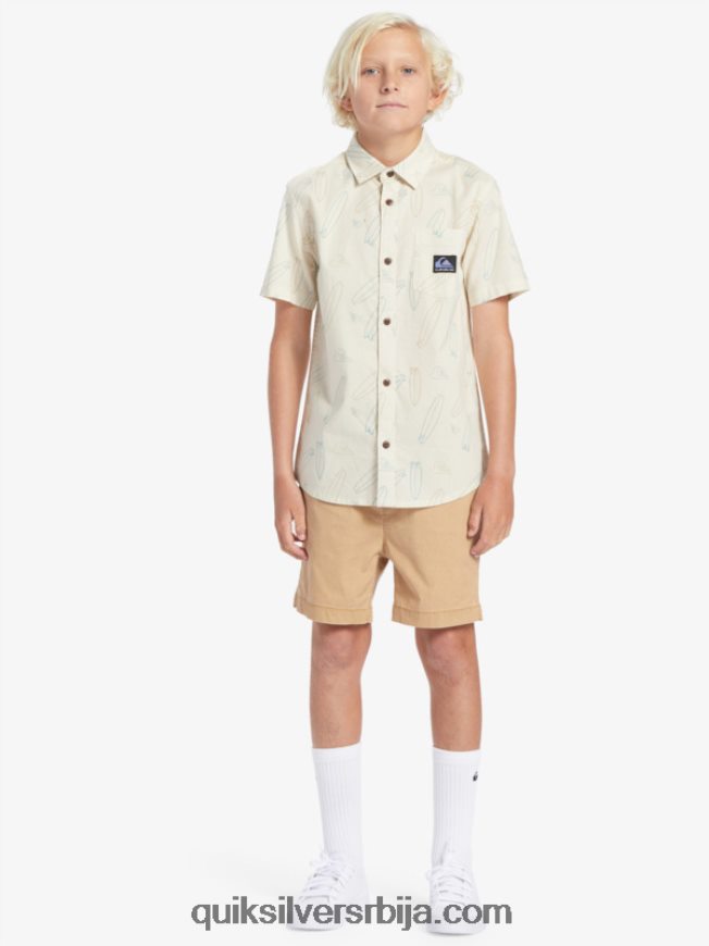 децаци Quiksilver где је моја даска кошуља кратких рукава бреза где је моја табла Z824VN2008