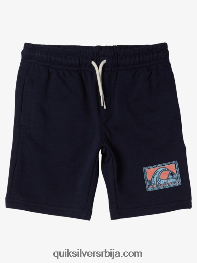 децаци Quiksilver 2-7 лаких дневних џогера морнарски сако Z824VN2075
