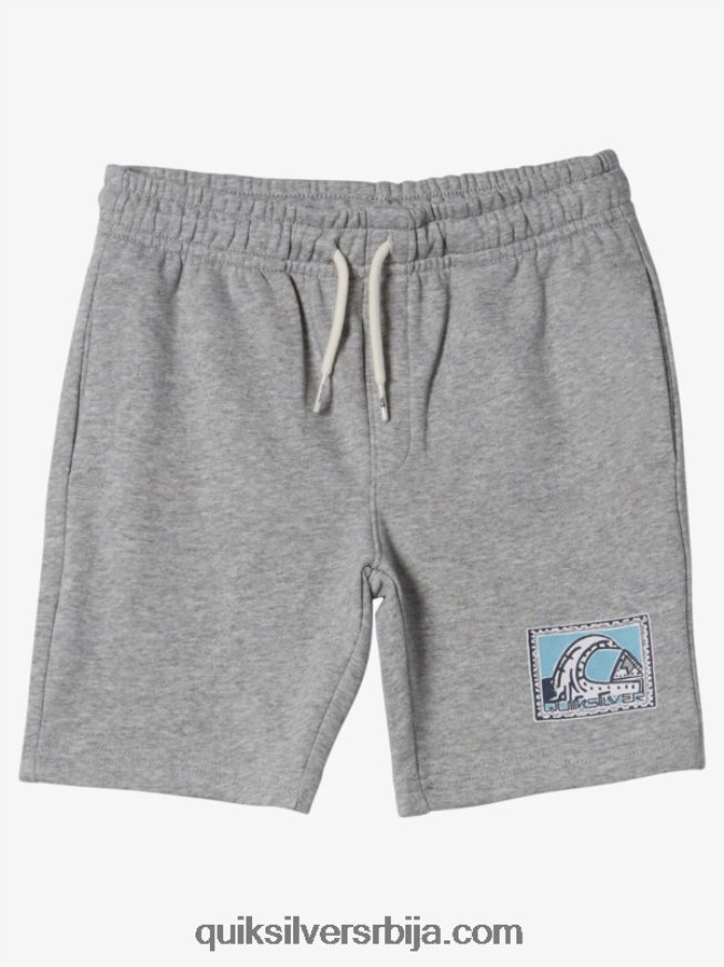 децаци Quiksilver 2-7 лаких дневних џогера светлосиви вресак Z824VN2076