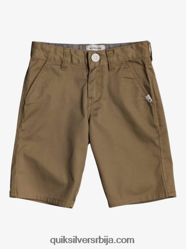 децаци Quiksilver 2-7 свакодневних растезљивих цхино хлачица елмвоод Z824VN2103