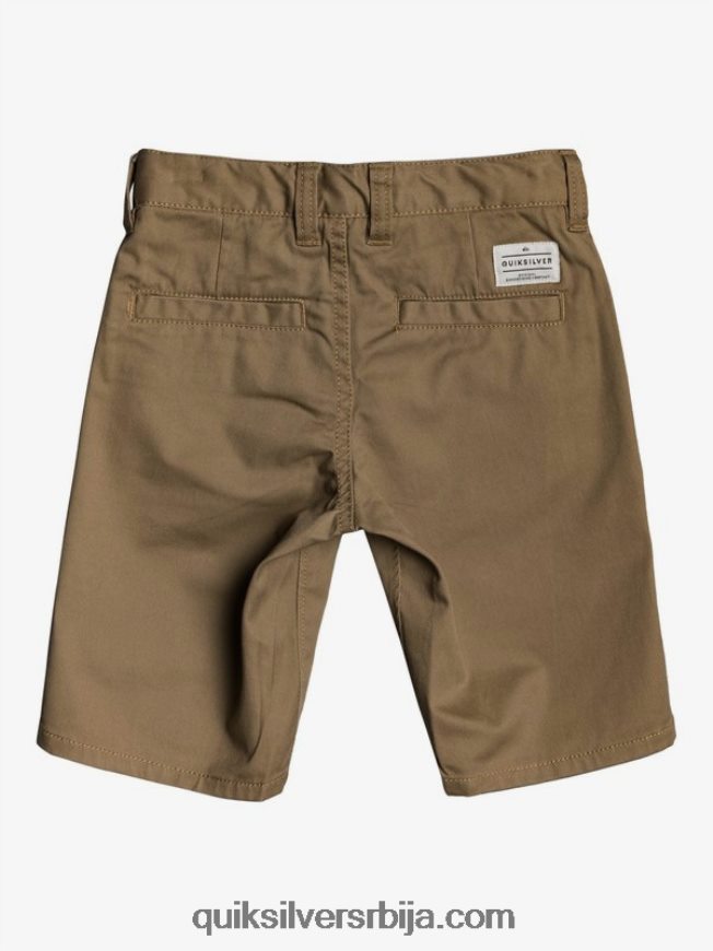 децаци Quiksilver 2-7 свакодневних растезљивих цхино хлачица елмвоод Z824VN2103