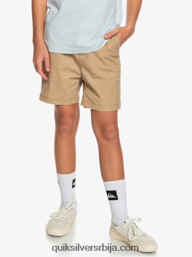 децаци Quiksilver 8-16 таксер 15 шортс са еластичним струком плаге Z824VN2080