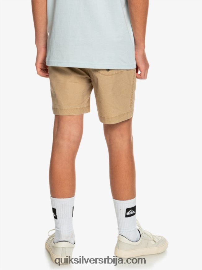 децаци Quiksilver 8-16 таксер 15 шортс са еластичним струком плаге Z824VN2080