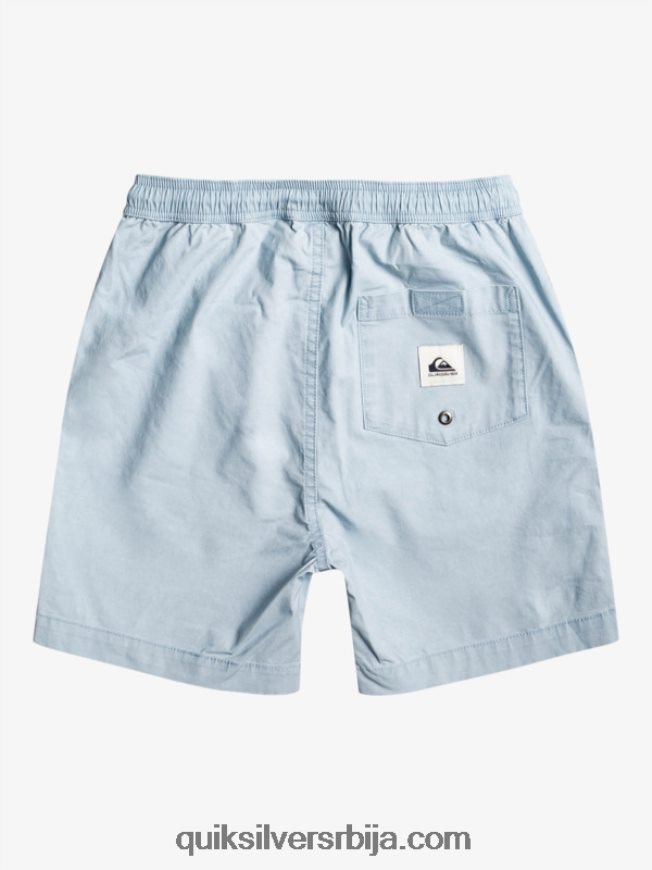 децаци Quiksilver 8-16 таксер 15 шортс са еластичним струком небеско плаветнило Z824VN2082