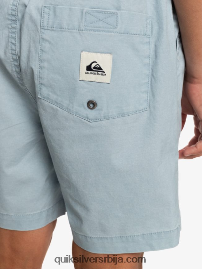 децаци Quiksilver 8-16 таксер 15 шортс са еластичним струком небеско плаветнило Z824VN2082