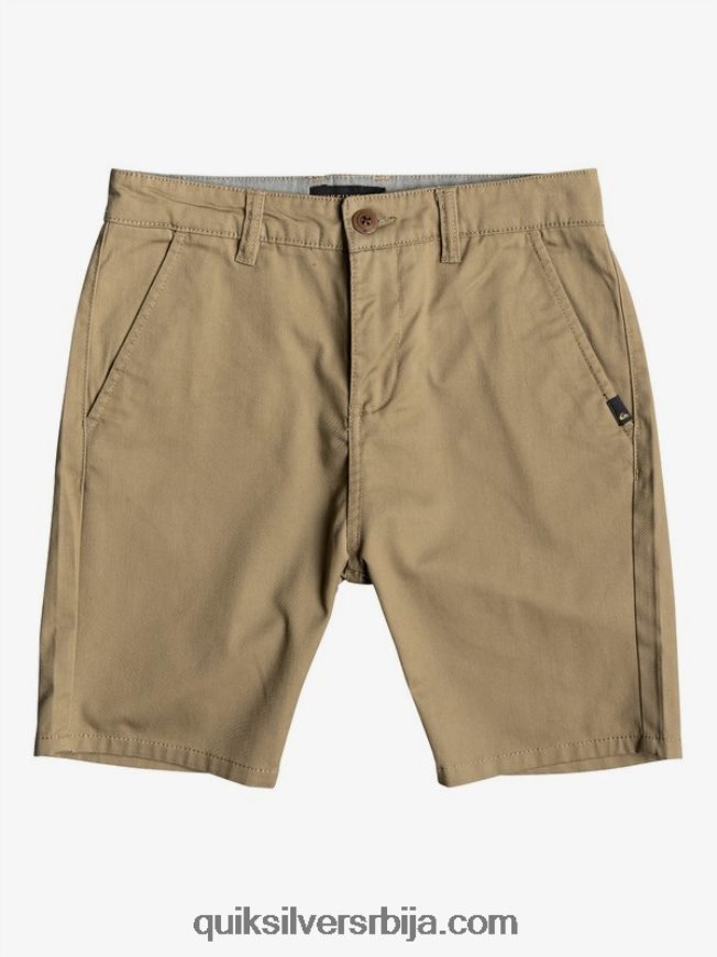 децаци Quiksilver 8-16 нови свакодневни унион 17 цхино шорц елмвоод Z824VN2278