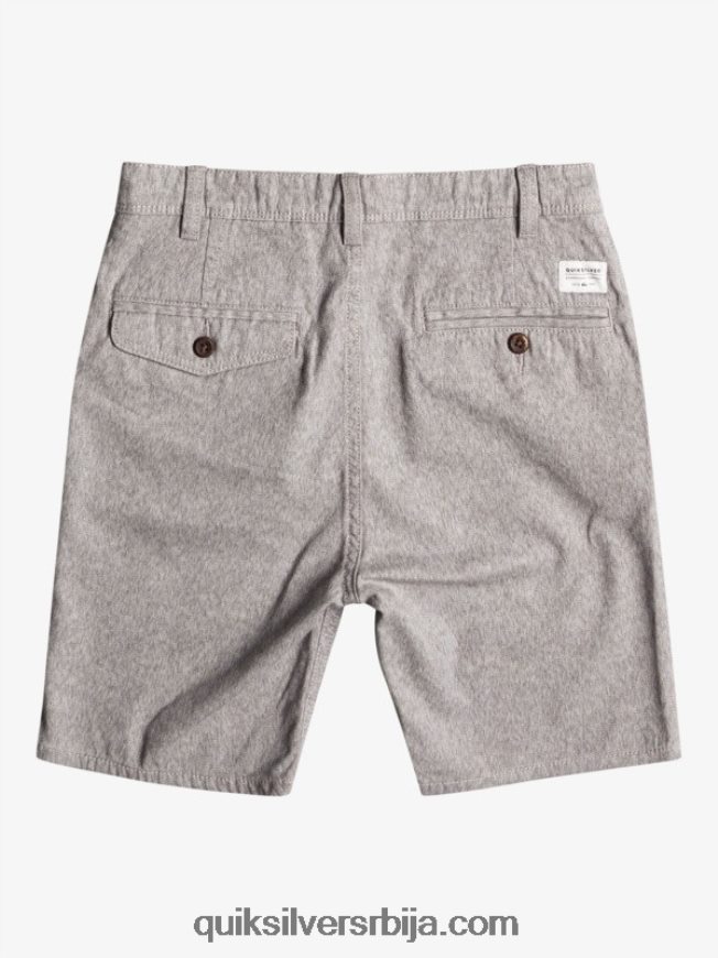децаци Quiksilver 8-16 сваки дан 17 цхино шортс светлосиви вресак Z824VN2286