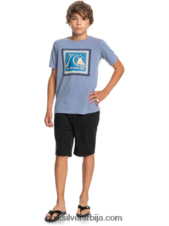 децаци Quiksilver 8-16 сваки дан 17 цхино шортс црн Z824VN2287