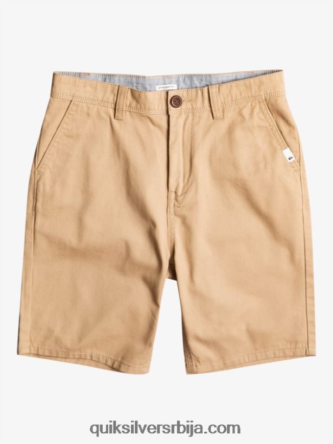 децаци Quiksilver 8-16 сваки дан 17 цхино шортс тамјан Z824VN2288