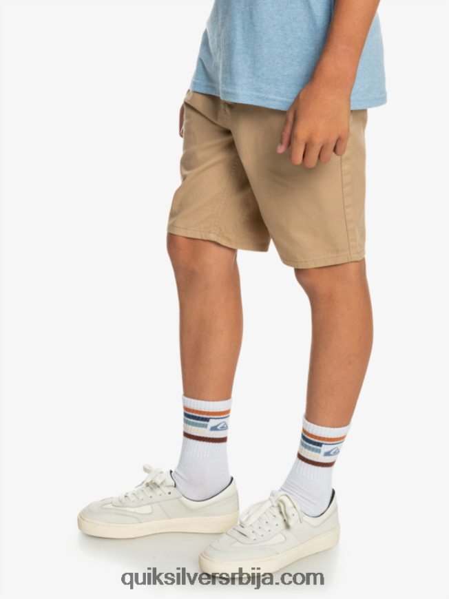 децаци Quiksilver 8-16 сваки дан 17 цхино шортс тамјан Z824VN2288