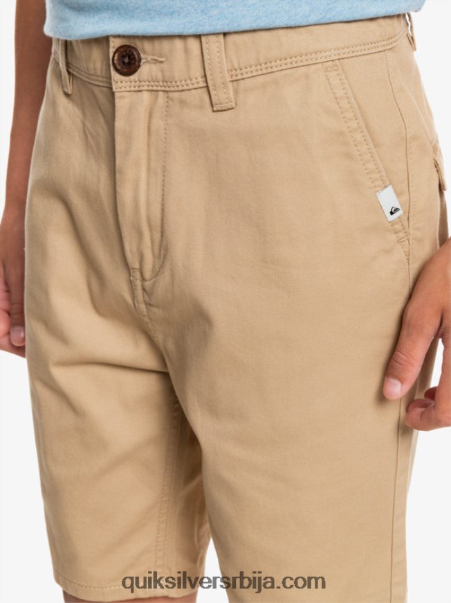 децаци Quiksilver 8-16 сваки дан 17 цхино шортс тамјан Z824VN2288
