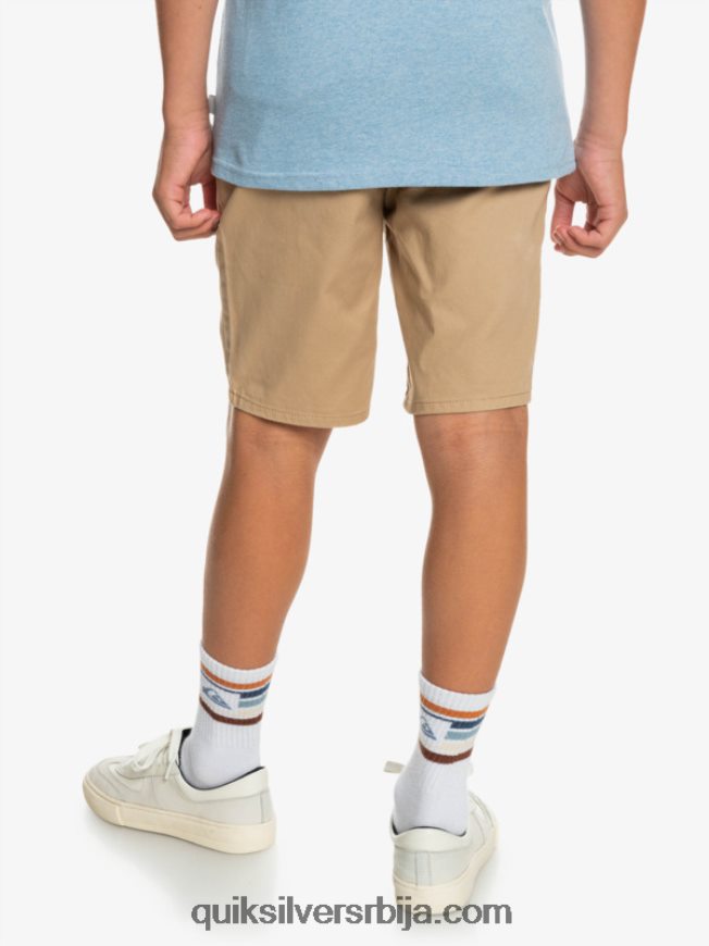 децаци Quiksilver 8-16 сваки дан 17 цхино шортс тамјан Z824VN2288