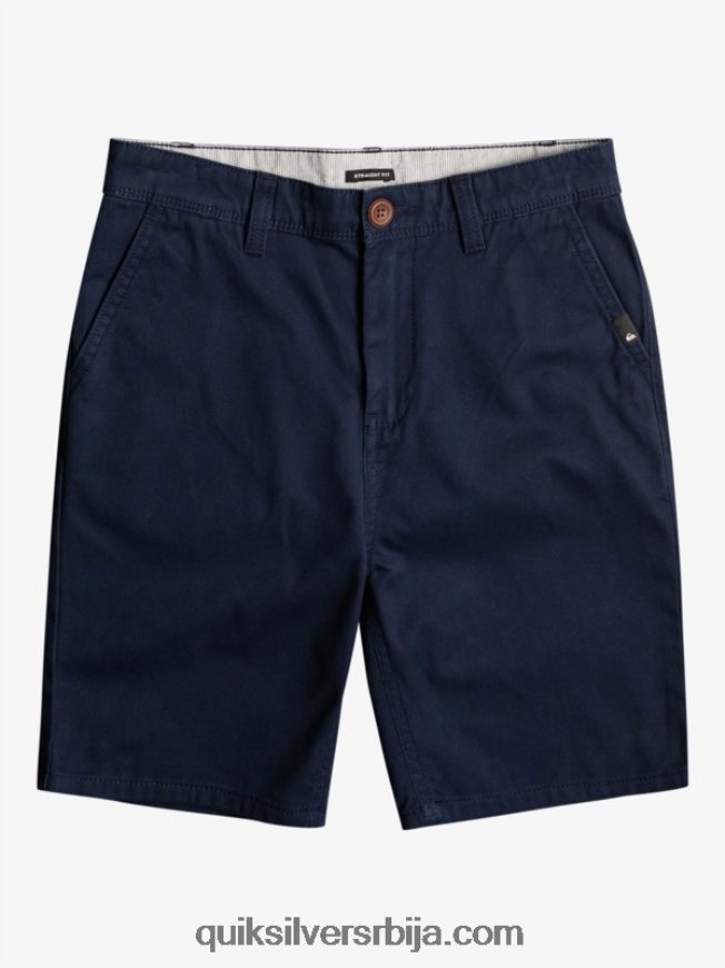 децаци Quiksilver 8-16 сваки дан 17 цхино шортс морнарски сако Z824VN2289