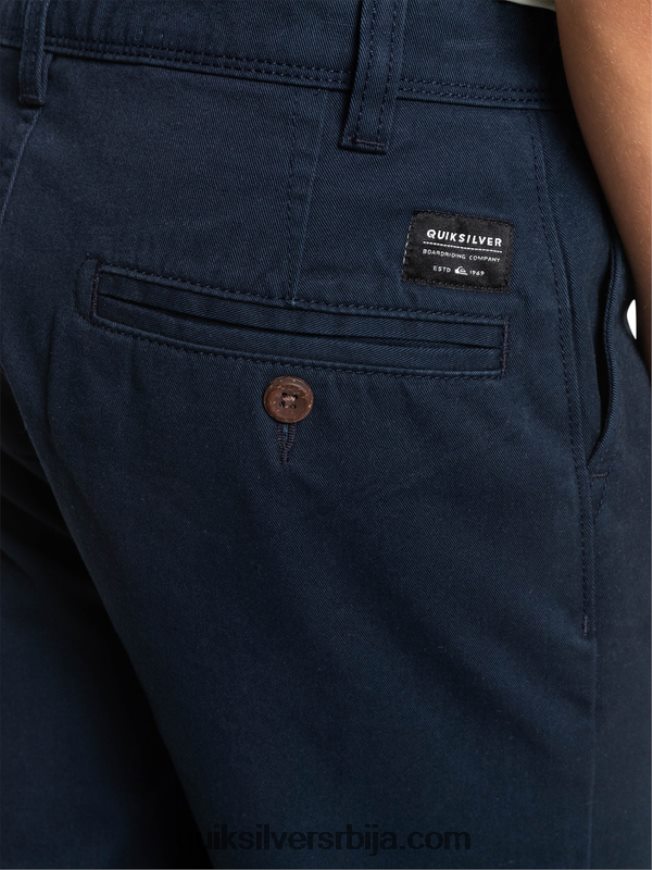 децаци Quiksilver 8-16 сваки дан 17 цхино шортс морнарски сако Z824VN2289