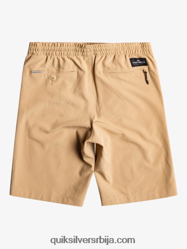 децаци Quiksilver 8-16 океански еластични ампх итх 18 хибридни шорц плаге Z824VN2257